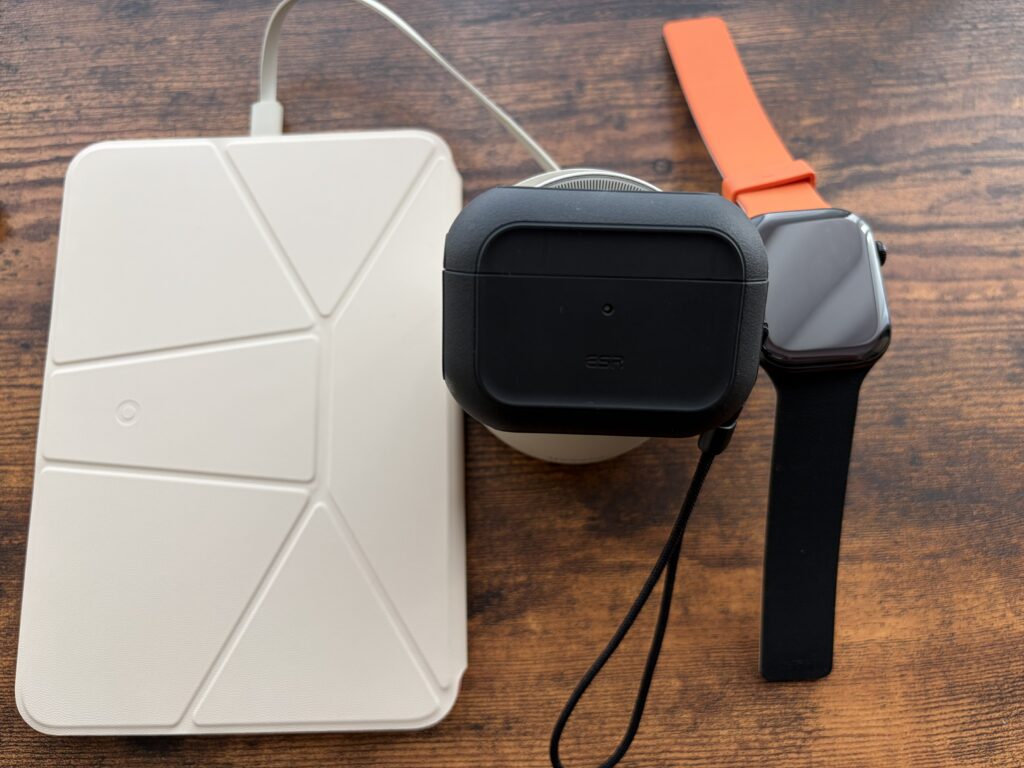 iPadmini+apple watch+
AirPods Pro 3同時接続